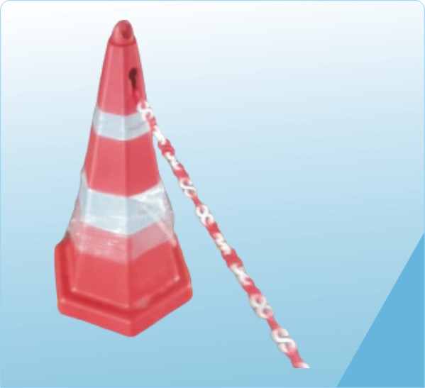 4no Pack semi-flexible Traffic Cone